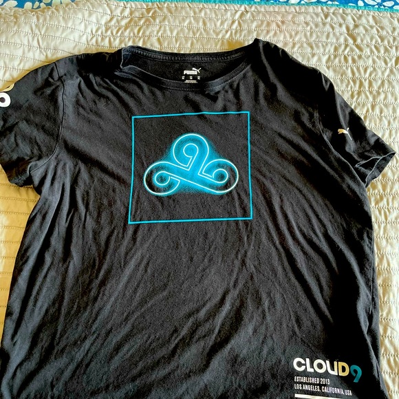 Puma Cloud 9 Womens T Shirt Gently Used - Picture 1 of 6